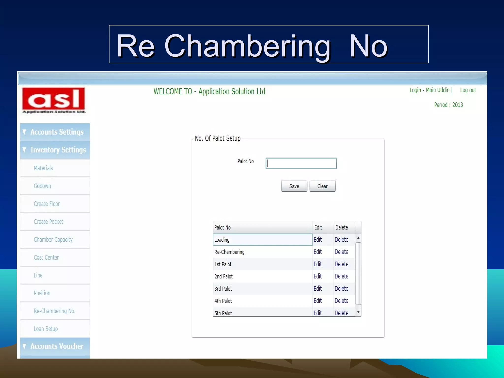 Re Chambering NoRe Chambering No
 