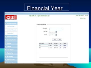 Financial YearFinancial Year
 