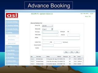 Advance BookingAdvance Booking
 