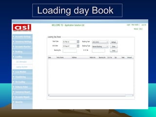 Loading day BookLoading day Book
 