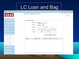 LC Loan and BagLC Loan and Bag
 