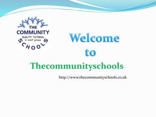 Thecommunityschools
http://www.thecommunityschools.co.uk
 