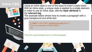 Welcome to css! | PPTX