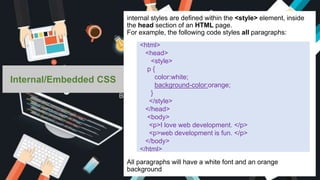Welcome to css! | PPTX