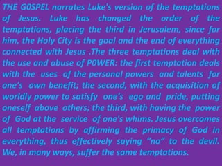 First Sunday of Lent | PPTX