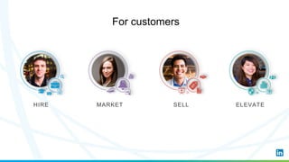 HIRE MARKET SELL ELEVATE
For customers
 