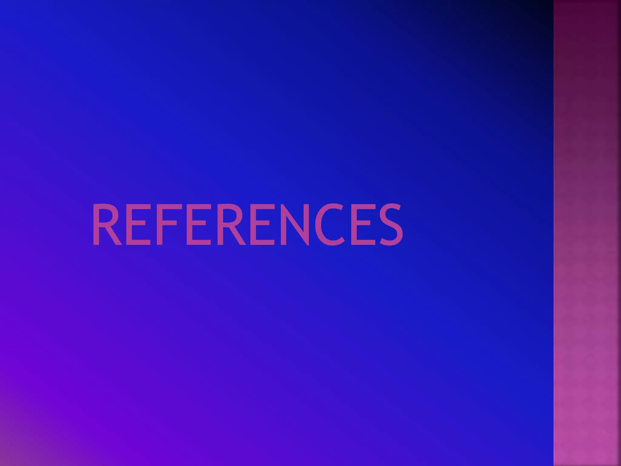 REFERENCES 
 