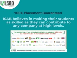 Isab Tree ISAB~ Best Agribusiness Management Colleges in India | PPTX