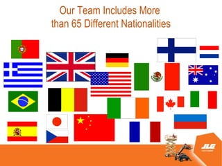 Our Team Includes More
than 65 Different Nationalities
 