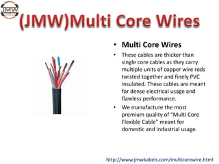 Best Cable Wire Manufacturers in Delhi | PPT