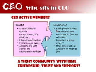 Both in the States and in ChinaAlumniVenture capitalists in the ValleyInvestors