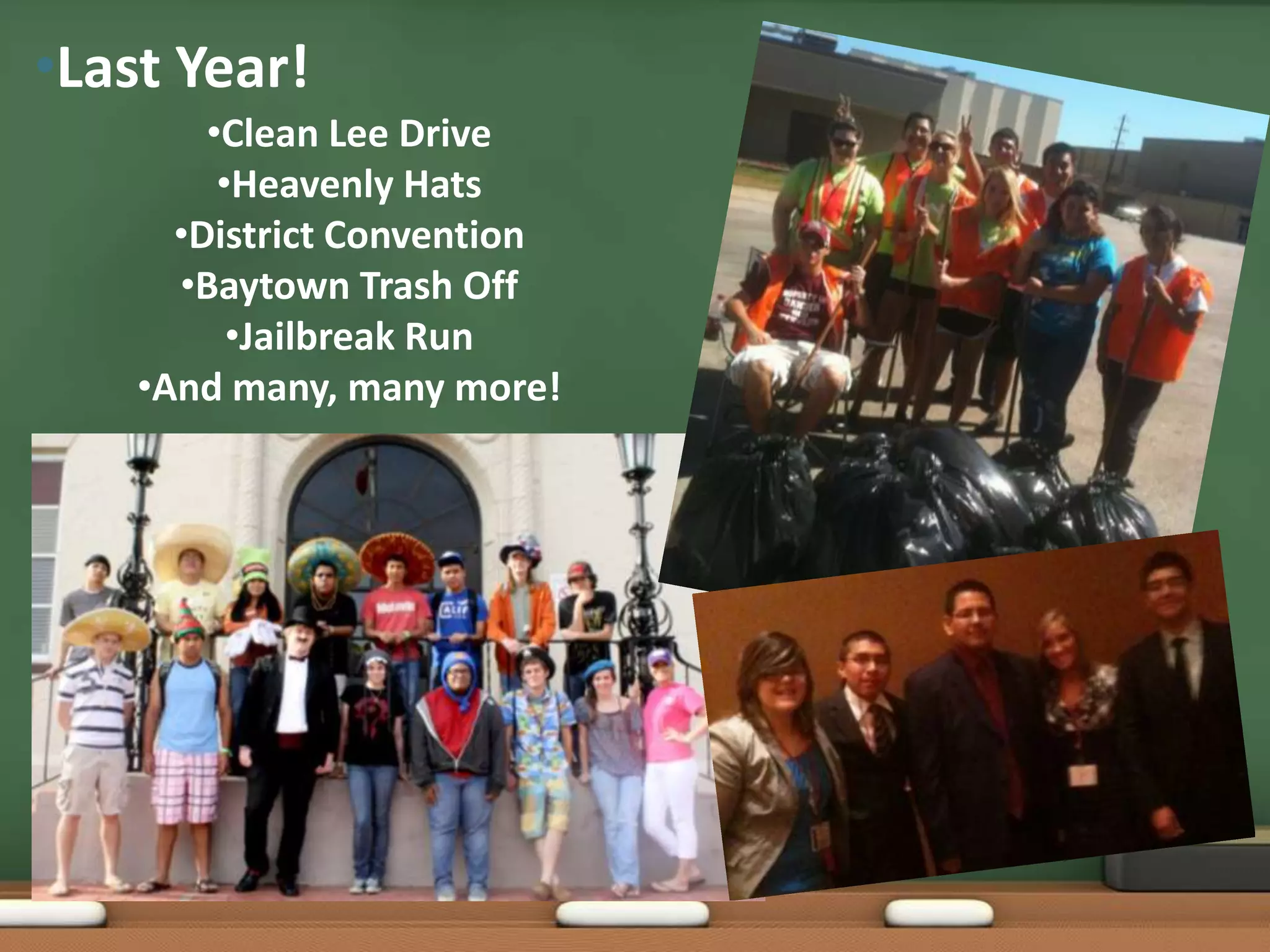 Last Year!Clean Lee Drive