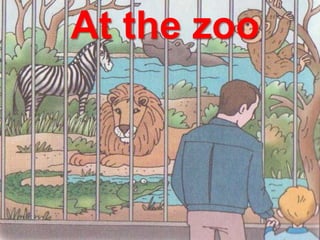 At the zoo
 