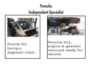 Porsche
Independent Specialist
 