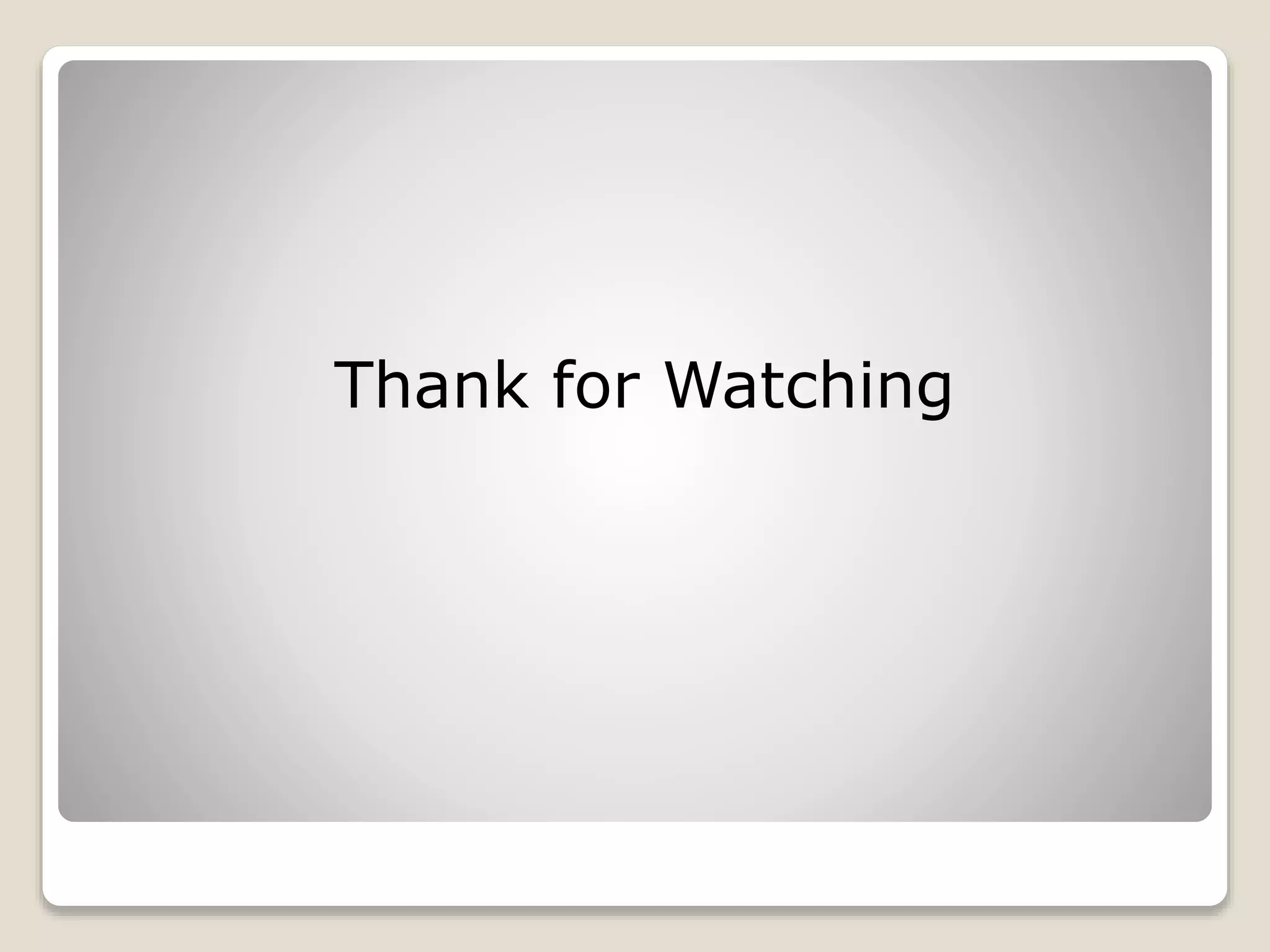 Thank for Watching