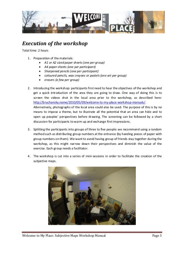 creation workshop manual