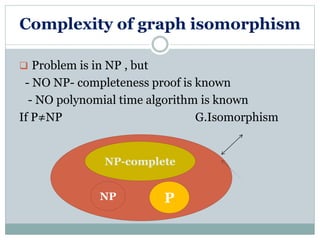 Isomorphism (Graph) | PPT