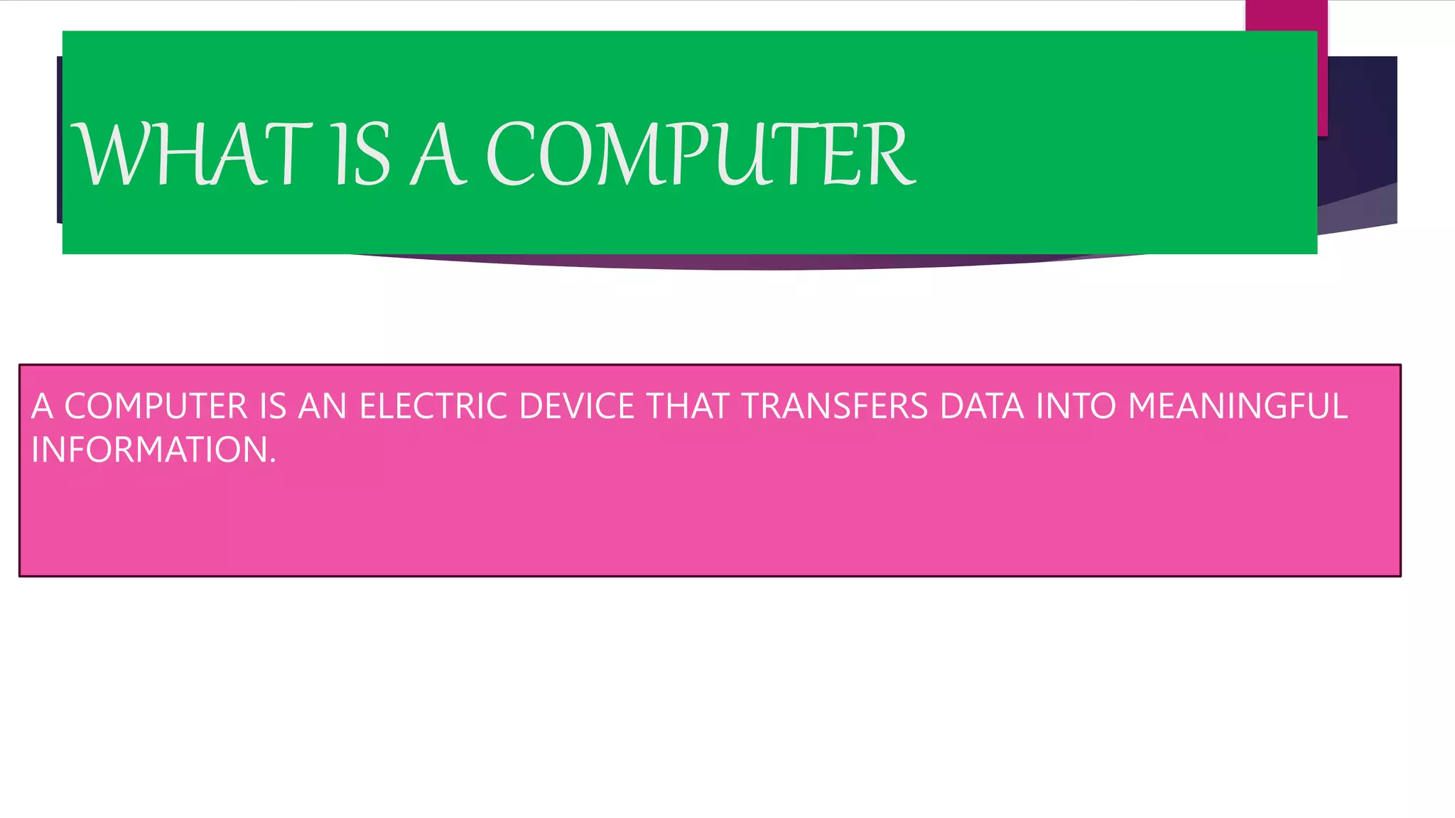 Computer Information | PPTX | Computer Software and Applications ...