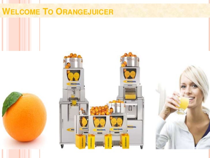 Commercial orange juice machine Australia