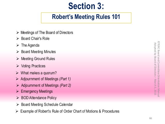 board meeting minutes rules