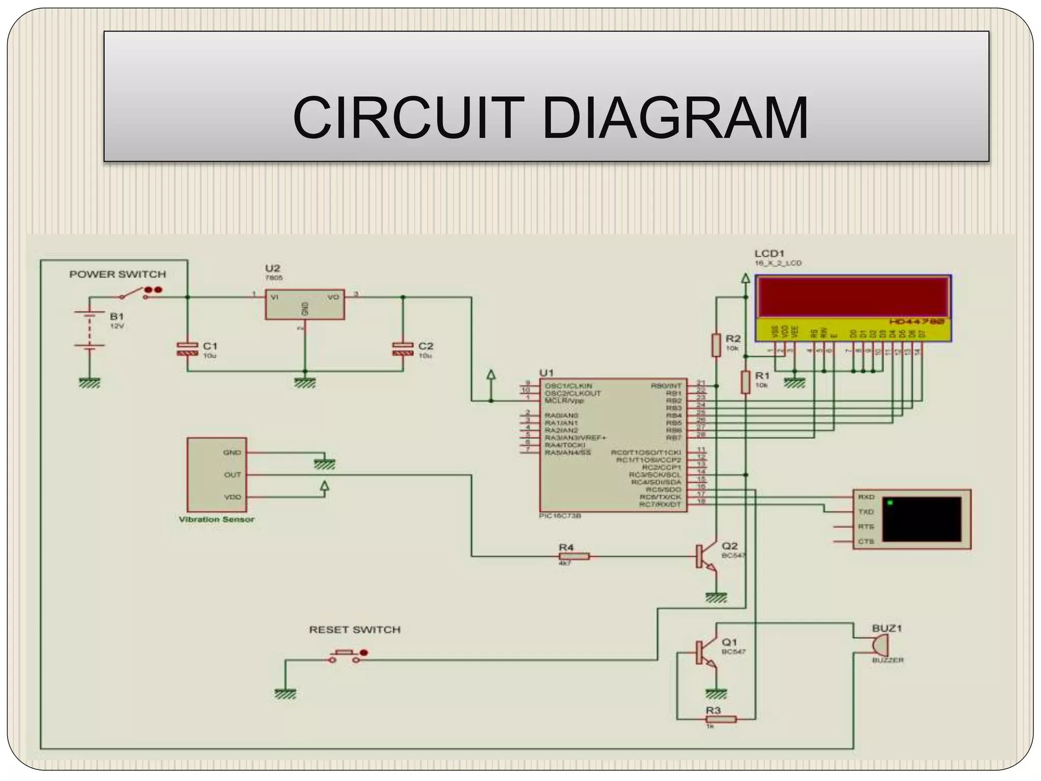 CIRCUIT DIAGRAM
 