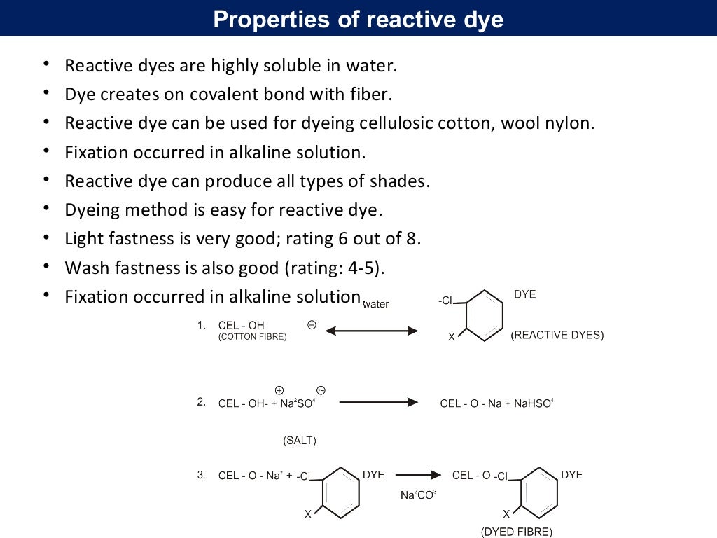 Eco friendly dyes and dyeing procedure