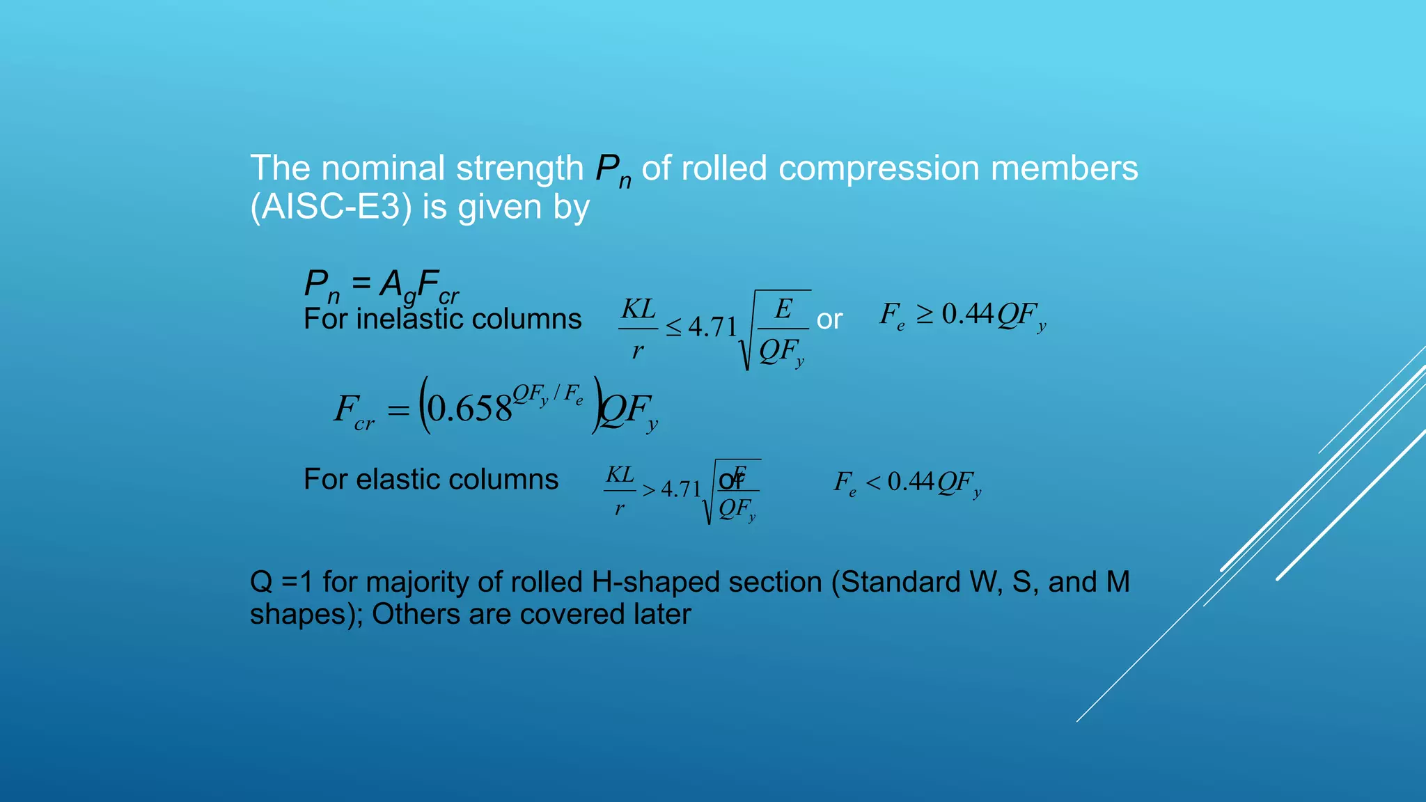 Welcome to our presentation on column | PPTX