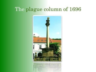 The plague column of 1696
 
