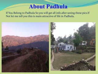 About Padhula
If You Belong to Padhula So you will get all info after seeing these pics.If
Not let me tell you this is main attractive of life in Padhula,
 