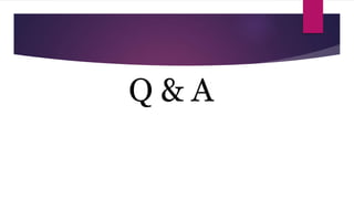 Q & A
 