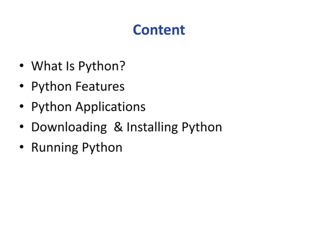 Welcome_to_Python.pptx | Programming Languages | Computing