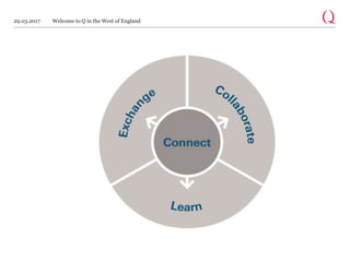 29.03.2017 Welcome to Q in the West of England
 