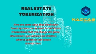 Real Estate tokenization | PPTX