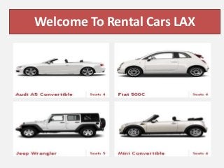Welcome To Rental Cars LAX
 