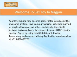 Welcome to sex toy in nagpur | PPTX