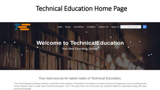 Technical education | PPTX