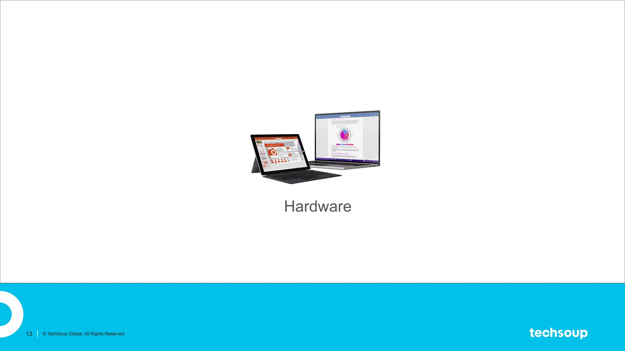 13 © TechSoup Global. All Rights Reserved.
Hardware
 