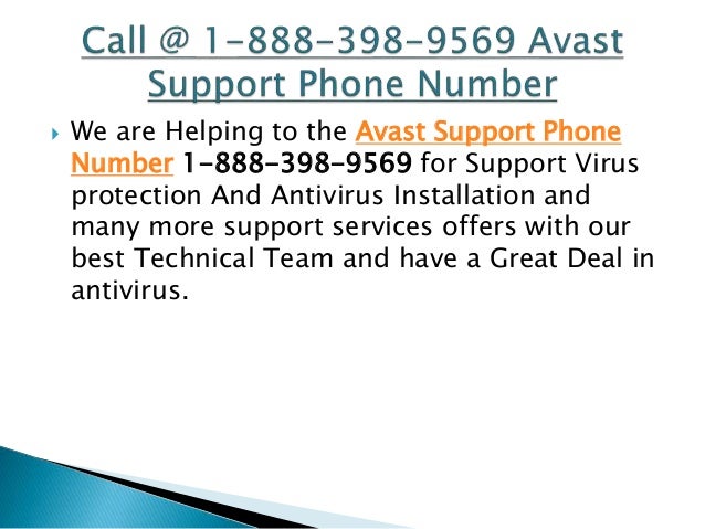 Avast Technical Support Phone Number 1-888-398-9569 Avast Phone Number
