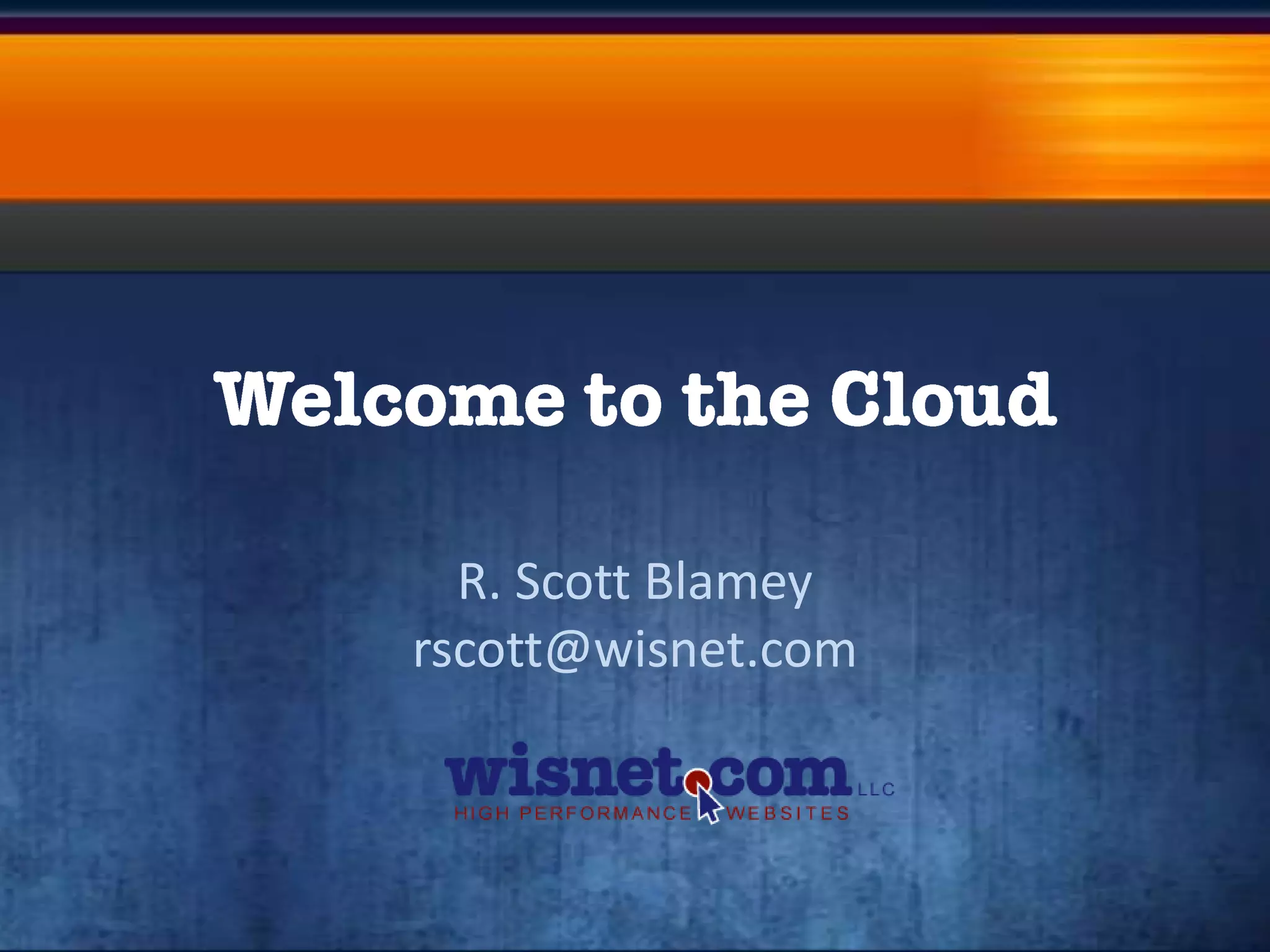 R. Scott Blamey
rscott@wisnet.com
 
