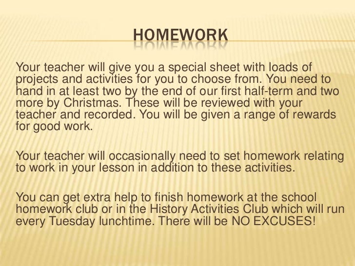 Year 7 history homework help