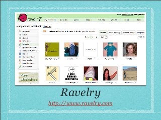 Ravelry
http://www.ravelry.com
 