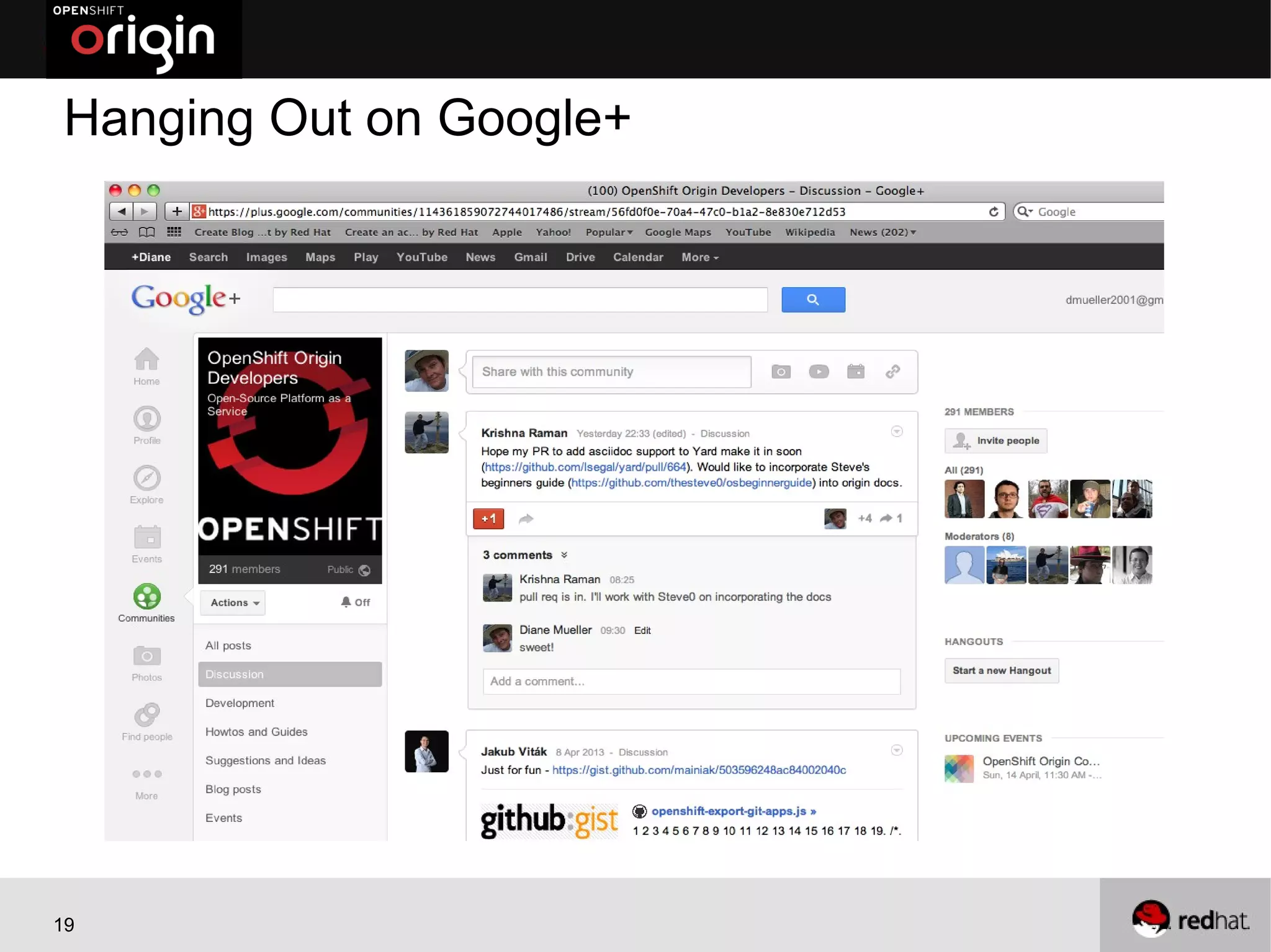 Hanging Out on Google+




19
 