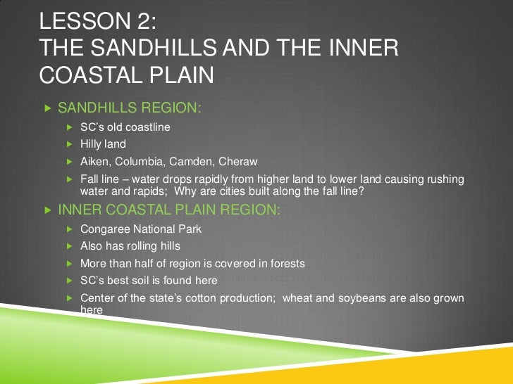 Outer Coastal Plain Natural Resources Outer Coastal Plain Natural Resources