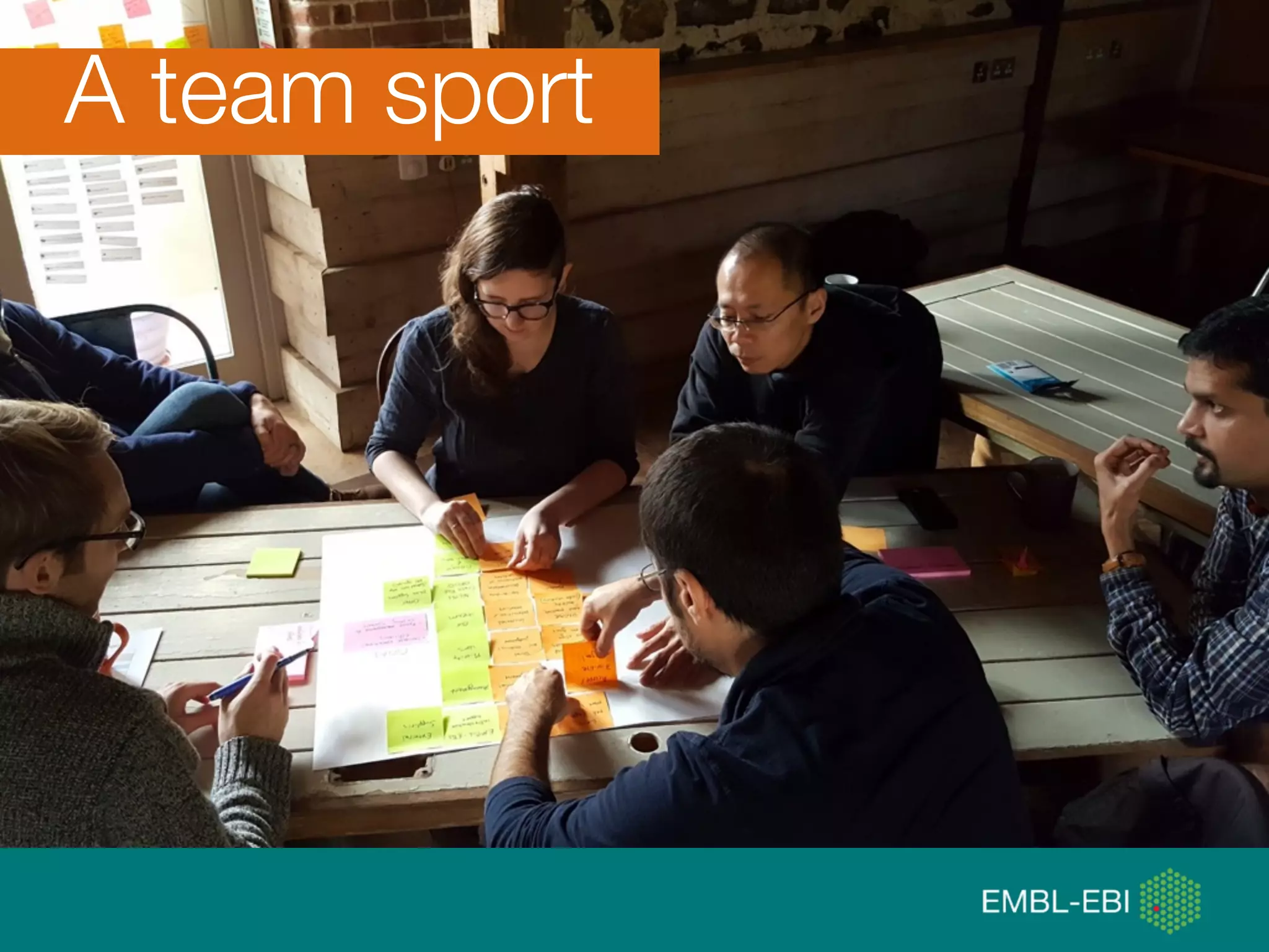 @micheleidesmith
A team sport
 