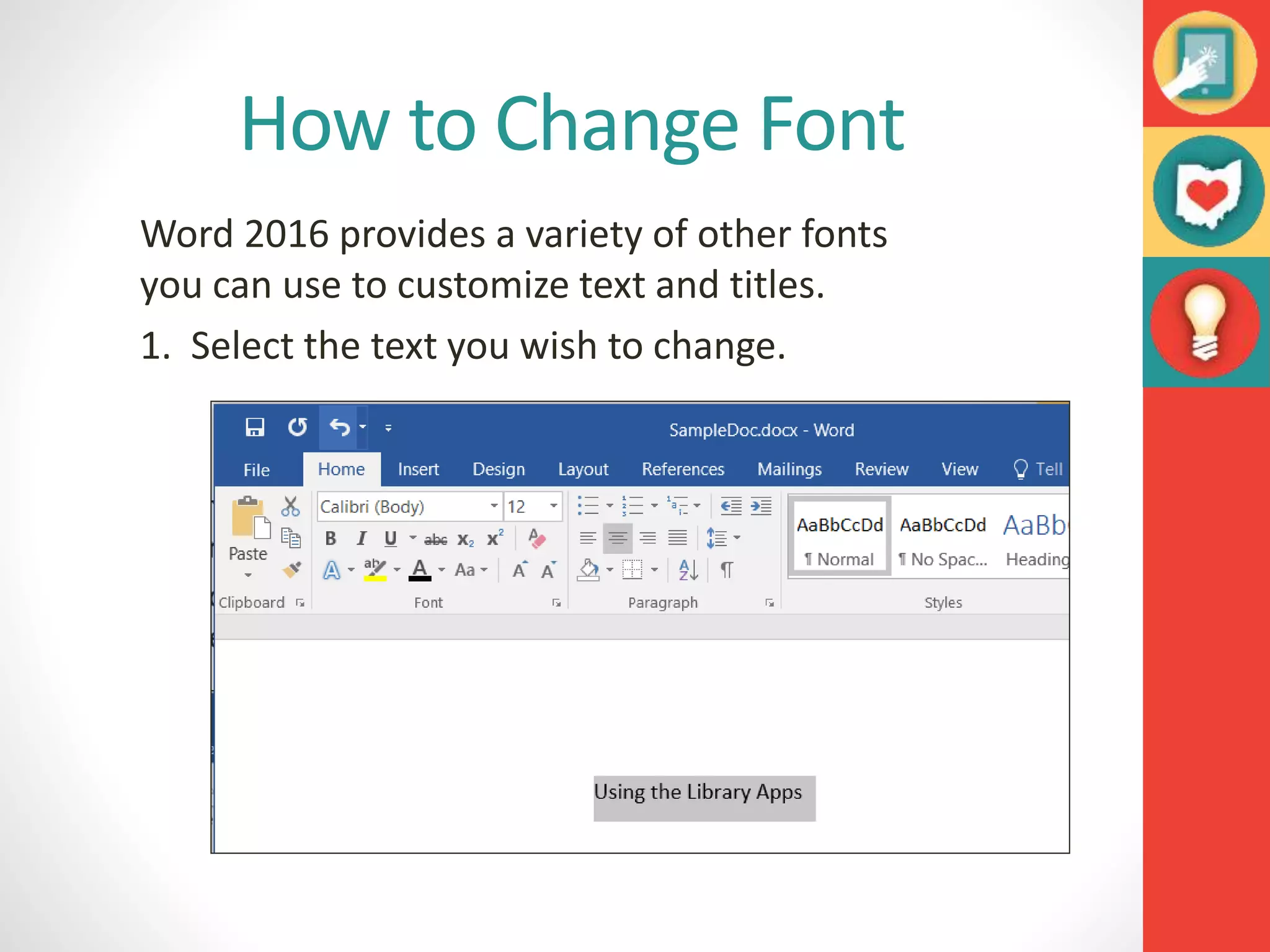 Welcome to word 2016 PPTX
