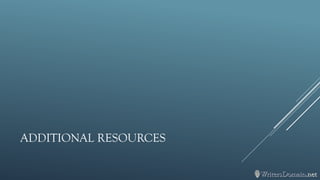 ADDITIONAL RESOURCES  