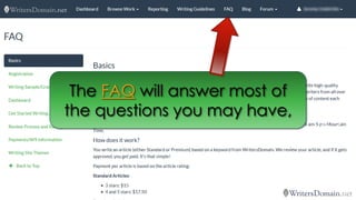 The FAQwill answer most of the questions you may have,  