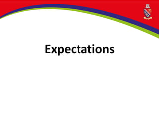 Expectations
 