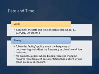 Nursing Documentation | PPTX