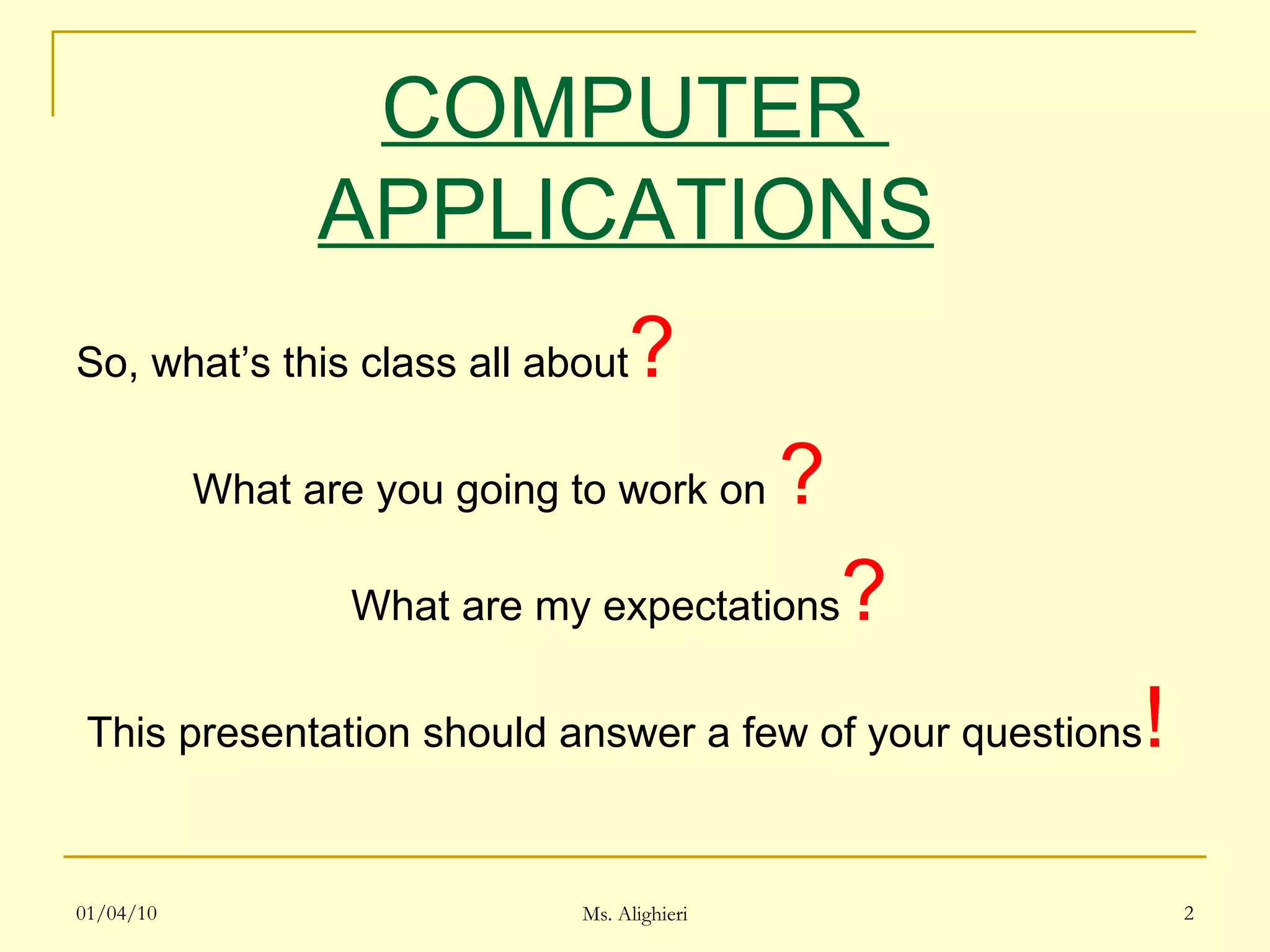 Welcome Comp Apps | PPT